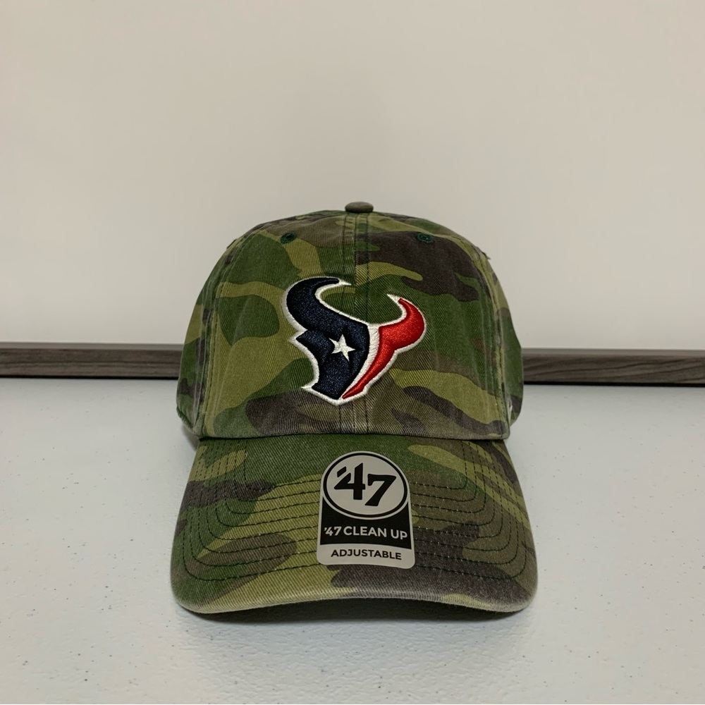 ‘47 Houston Texans Woodland Adjustable Cap-NWT